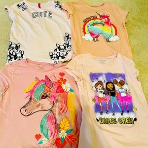 7 piece girls size 10/12 lot